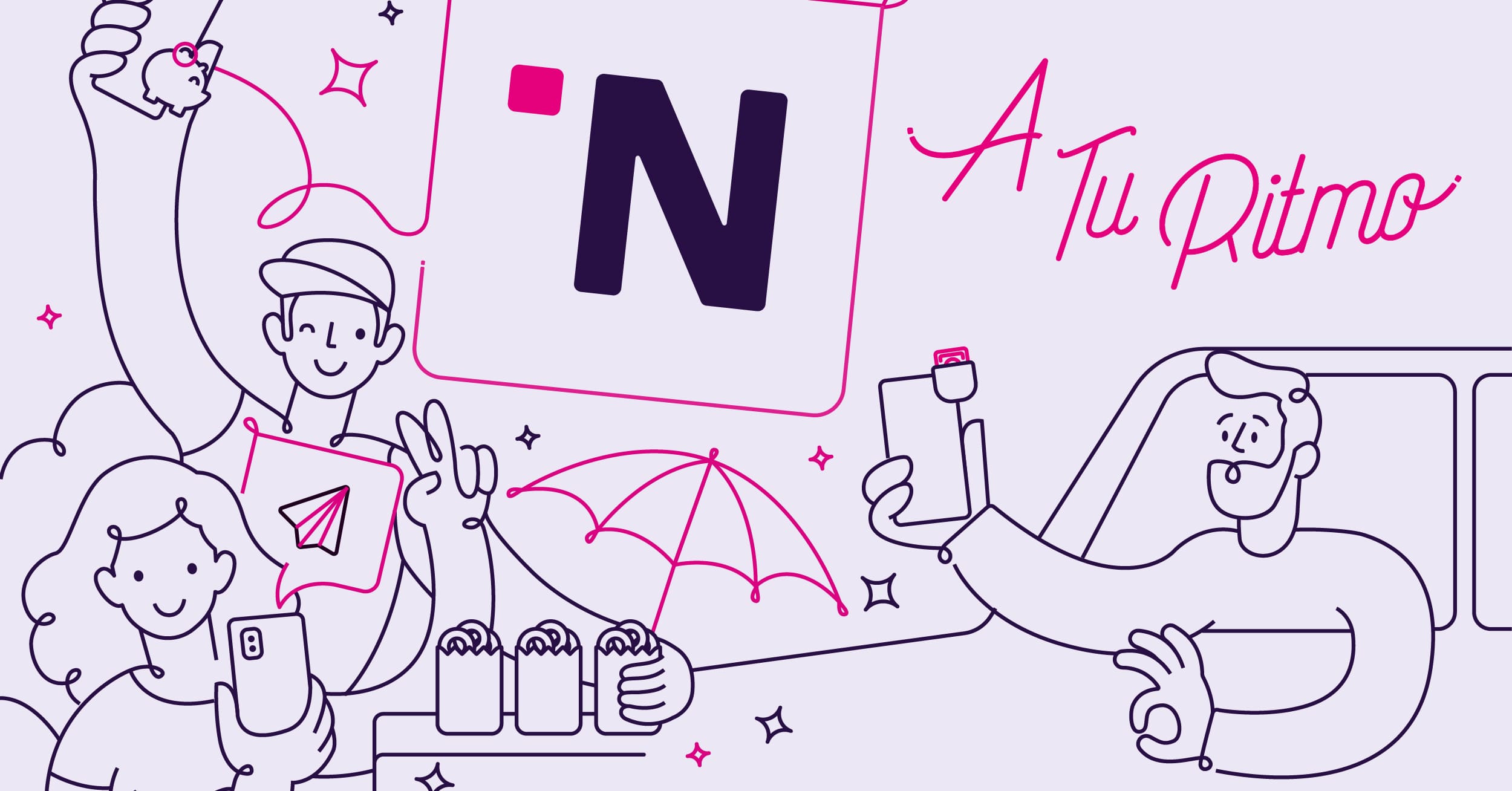 ¡No dejes que los monstruos del dinero te asusten! Nequi te da el control